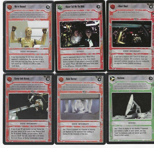 Cards star wars customizable - 6,