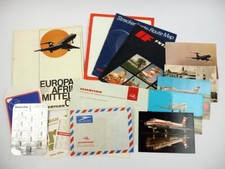 Interflug Fluggesellschaft der DDR Werbemappe TU134 IL18 IL62 Flugzeuge 1975