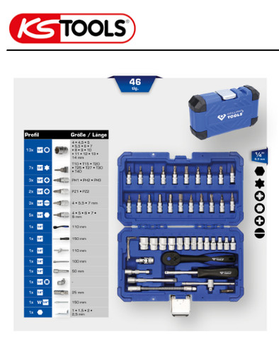 Tools brilliant 1 4 - ks,