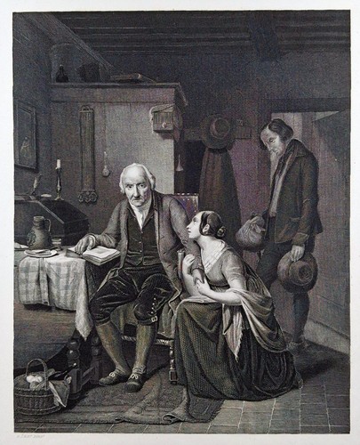 Original stahlstich 1850 - um,