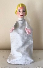 Dresdner Künstlerpuppe Handpuppe Engel Fa. Expertic DDR