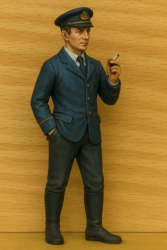 Edwardian naval officer - edwardian,