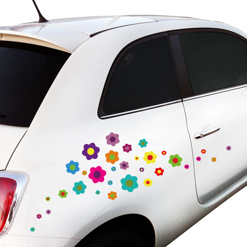Wandkings auto sticker blumen - wandkings,