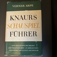 Verner Arpe KNAURS SCHAUSPIELFÜHRER