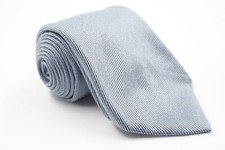 Borelli Napoli Krawatte blau hellblau uni Seide + Kaschmir 157 cm x 10 cm A109