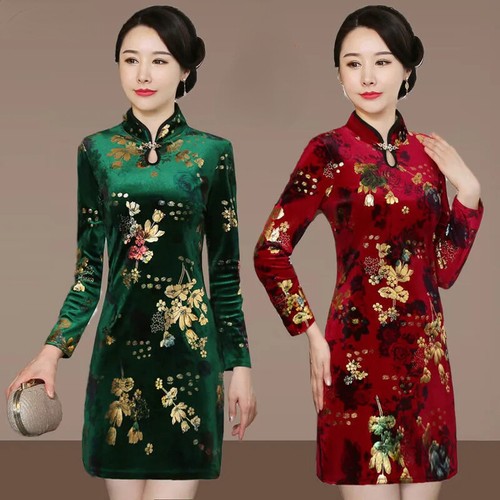 Asiatisch damen blumenmuster - asiatisch,