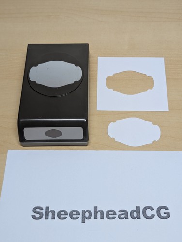 Stampin story etikett - up,