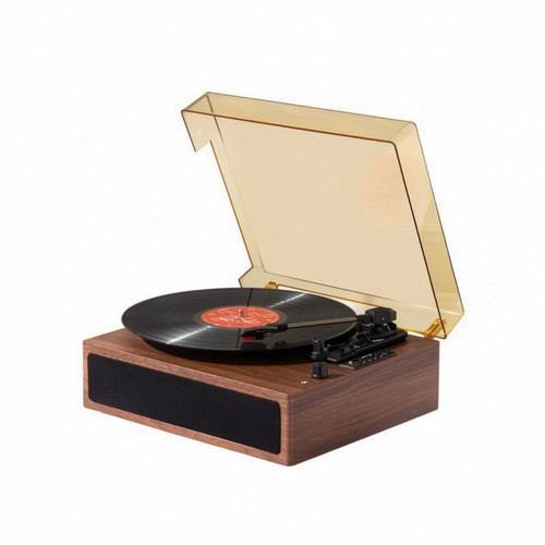 Retro plattenspieler mit - plattenspieler,