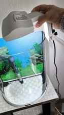 Tetra Aquarium Halbkreis mit viel Zubehör – nur Abholung