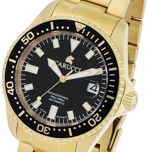 Herren automatikuhr gold - herren,