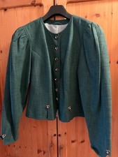 Blazer Jacke Trachtenstil  Größe 42 grün Salzburger Tracht