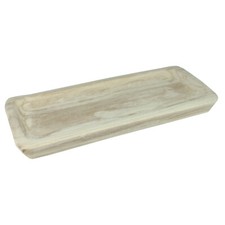 Dekoschale Holztablett eckig