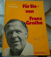 Für Sie Von Franz Grothe-Kavieralbum-Unvergängliche Melodien - Sikorski 948