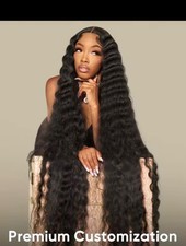 Loose deep wave - curly, human