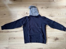 Original Calvin Klein Pullover Hoodie Blau/Grau Gr. M Herren 