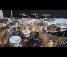 PEARL REFERENCE PURE  + 20 BECKEN ZILDJIAN A, K CUSTOM, SABIAN HHX, PAISTE 2002