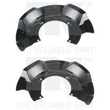 2X NK SPRITZBLECH BREMSSCHEIBE VORNE LINKS+RECHTS passend für MINI COOPER