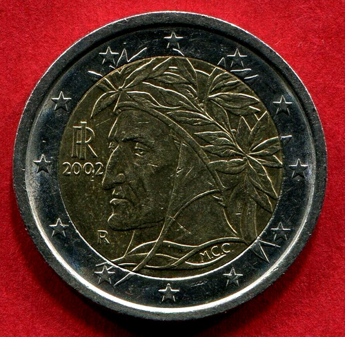 Italien 2002 euro dante - ,