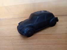 VW Käfer  -Recycling Modell ca. 12 cm - als Stifthalter  -in black