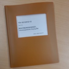 Handbuch TDv Beatmungsgerät  Teil 1 und 2 Bundeswehr 1997