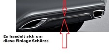 Zierleiste Schürze Heckblende Carbon Orig Mercedes A Klasse W176  A1768800500