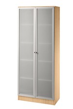 Glastürenschrank 5 OH 80cm