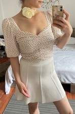 Mango Crop Top S 36 Creme