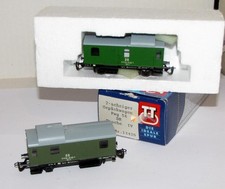 Zwei Gepäckwagen Pgw56 von Zeuke/BTTB/Tillig, Spur TT,