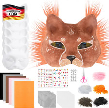 Diy katzenmasken set - set, zum