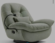 2-Sitzer Sofa Leder, manuell verstellbare Relaxcouch klassisch, 5129-2-1106 