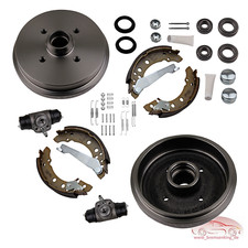 VW Polo 86C Bremstrommel Set