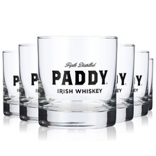 6x Paddy Whiskey Glas