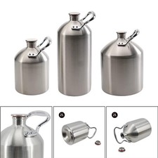 Bierkrug aus Edelstahl –