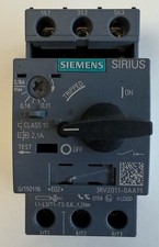 Siemens Leistungsschalter / Motorschutzschalter / 0,11A...0,16A / 3RV2011-0AA15