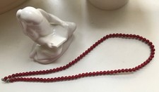 Echte Korallen Kette Collier