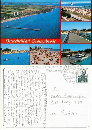 Ansichtskarte großenbrode - ansichtskarte,
