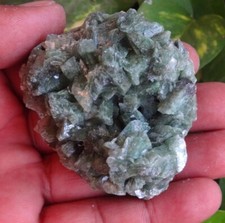 Grüner Stilbit Auf Heulandit