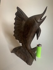 Vintage geschnitzt Skulptur