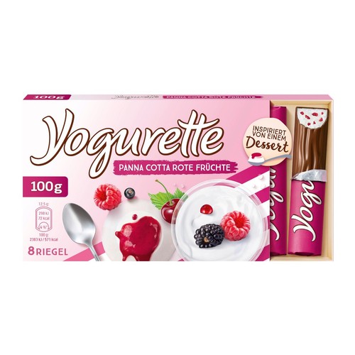 Ferrero yogurette panna cotta - ferrero,
