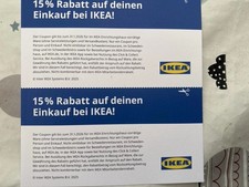 Ikea Gutschein 15% Rabatt auf