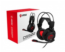 MSI DS502 - Gaming Headset - 7.1 Virtual Surround - rote LED Drache - NEU & OVP