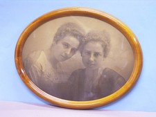 OVALER HOLZBILDERRAHMEN MIT