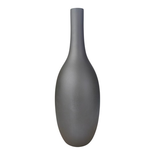 Designvase keramik anthrazit - keramik,