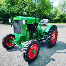 Deutz f1m414 Traktor inkl.Personenanhänger Wasserdeutz Einachser 