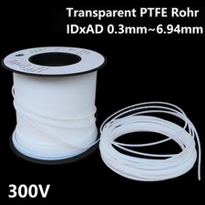 Transparent PTFE Rohr ØID
