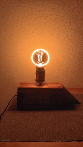 Tischlampe altholz rustikal - tischlampe,