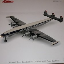 ! Neu ! Schuco Lockheed Super Constellation 1:72 aus Metall KLM 53cm Spannweite 