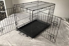 ?Hundekäfig Metall Transportkäfig Auto Transportbox faltbar Drahtkäfig