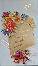 Karte Goldene Hochzeit 50