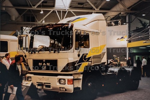 Lkw foto man f2000 zugmaschine - foto,